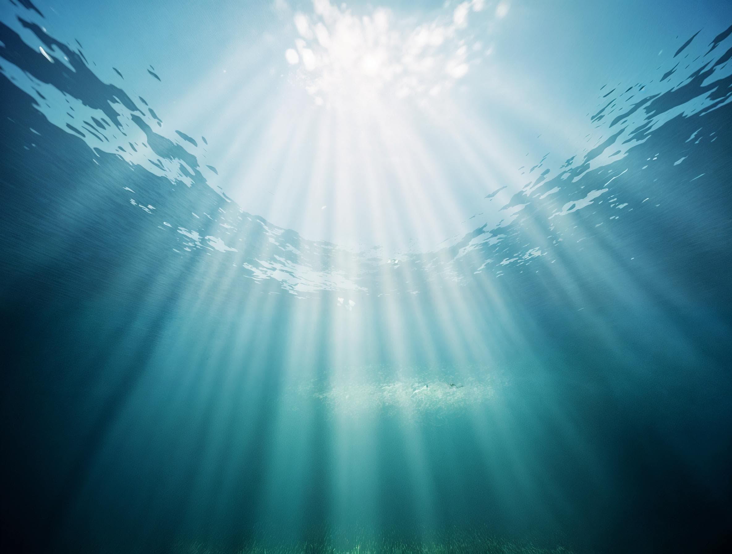 Underwater sunlight